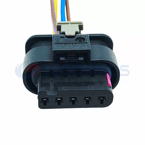 Waterproof Wire Connector Water Pump Cable Harness Car Shell Connector for Volkswagen 5Pin Female Plug 1-1718806-1 - image 6